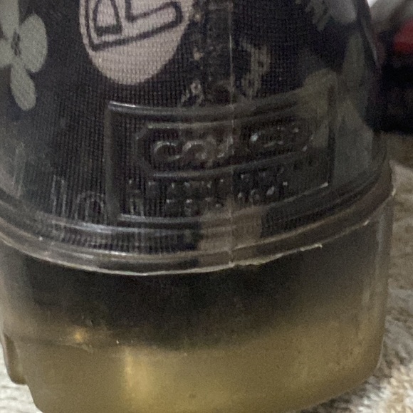 2PAIR=EUC Coach poppy rain boots size 8+COACH🩴Sandals✨Clear Sparkle - Picture 13 of 16